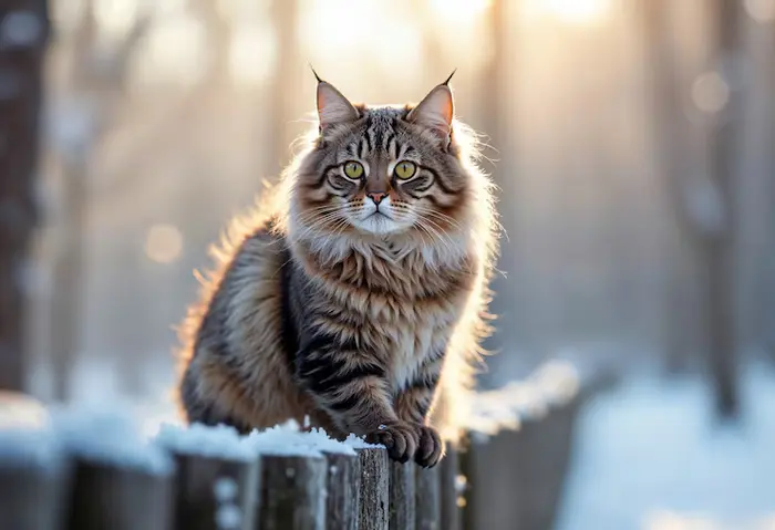 Norvégien (chat des forêts norvégiennes)